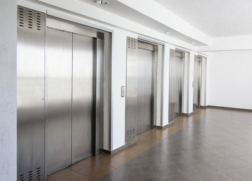 Elevator cabin stainless steel