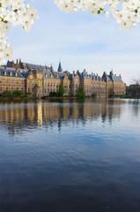Fototapeta na wymiar Dutch Parliament, Den Haag, Netherlands
