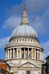 Fototapeta na wymiar Saint Paul's Cathedral, London, United Kingdom