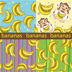 seamless pattern bananas