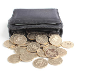 財布と小銭