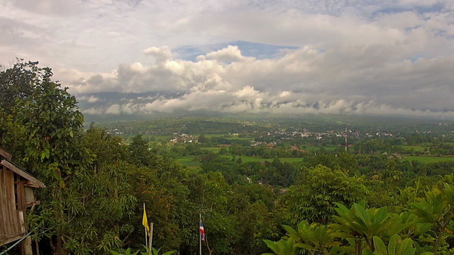 Pai,  Mae Hong Son province, Thailand/View from the Prathat Mae Yen Temple