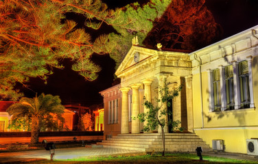 Town hall of Paphos at night - Cyprus