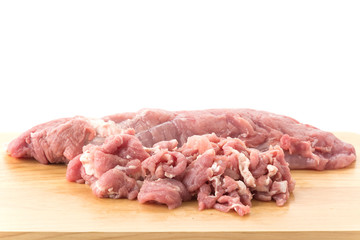 slice pork