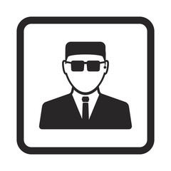 Security guard icon