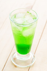 green soda