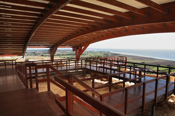 Fototapeta premium Ancient town in Kourion. Cyprus