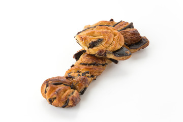 bread stick with chocolate