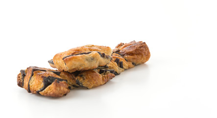bread stick with chocolate