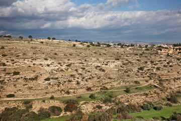 Mountains near Kourion. Cyprus