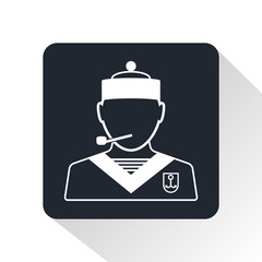 Obraz premium Sailor icon