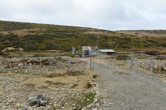 The gold mine on the island of Tierra del Fuego