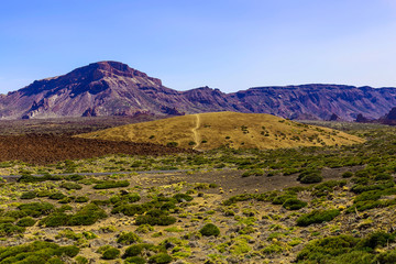 Mountains on Tenerife Island in Spain