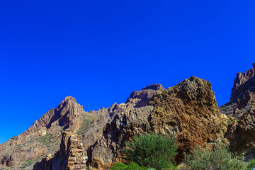 Fototapeta premium Mountains on Tenerife Island in Spain
