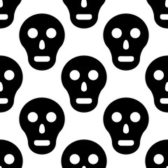 Seamless Skull Pattern