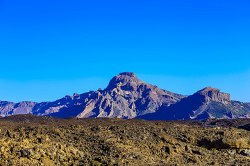 Mountains on Tenerife Island in Spain