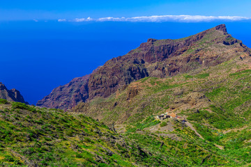 Mountains on Tenerife Island in Spain