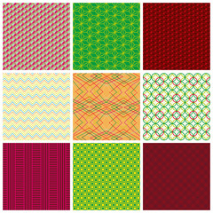 Seamless fabric textures