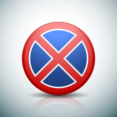 Fototapeta premium No Stopping sign