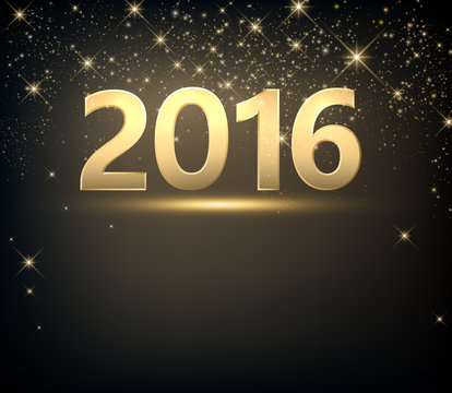 2016 New Year background.