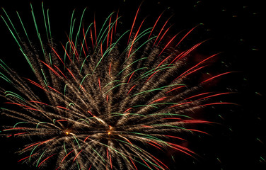 Sumida River Firework Festival at Tokyo, Japan