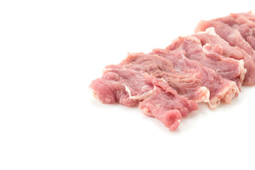 slice pork