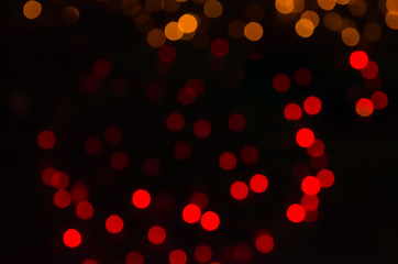 abstract background colorful bokeh circles.