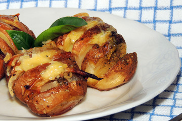 Baked potatoes