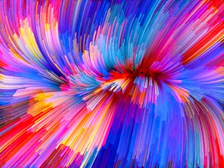 Rolgordijnen Elements of Color Vortex © agsandrew
