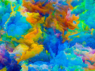 Obraz na płótnie Canvas Digital Life of Colors