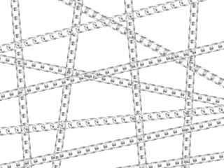 Fototapeta premium Chain background