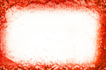 Christmas sparkling red background with white space on the middle