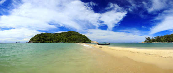 Obraz premium Panorama - Mae Hat, Koh Phangan