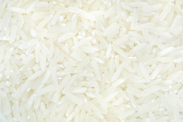 close up shot of white rice (textured)
