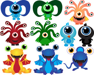 Cute Little Monster Elien v4-20FO 