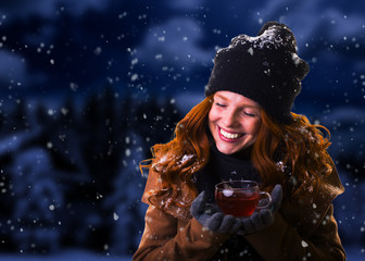 winter time women