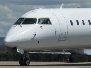 Obraz premium CRJ-900 Avión de línea regional
