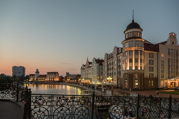 Abend an der Honigbrücke