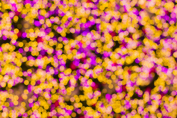 Christmas and New Year festive bokeh background