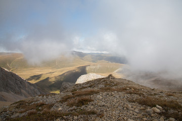 Majestic mountain landscapes of the Caucasian reserve