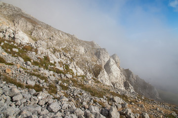 Majestic mountain landscapes of the Caucasian reserve
