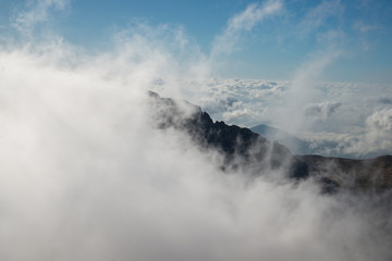 Majestic mountain landscapes of the Caucasian reserve