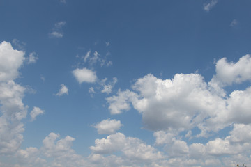 Cirrus Clouds Against a Blue Sky