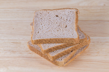 Pan de molde integral.