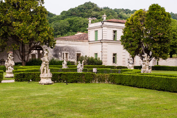 Fototapeta na wymiar Vicenza, Veneto, Italy - Villa Cordellina Lombardi, built in 18t