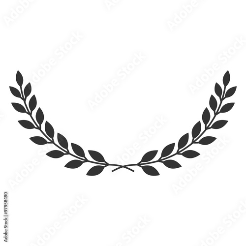 a laurel wreath icon