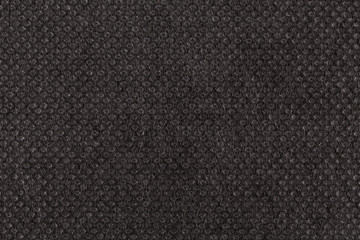 Black plain fabric, textile