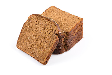 sliced of rye bread