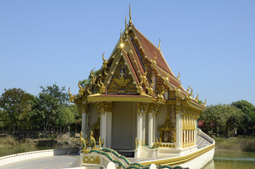 buddhistischer Tempel in Thailand und Laos