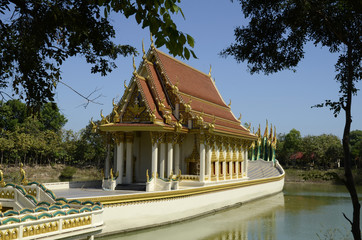 buddhistischer Tempel in Thailand und Laos
